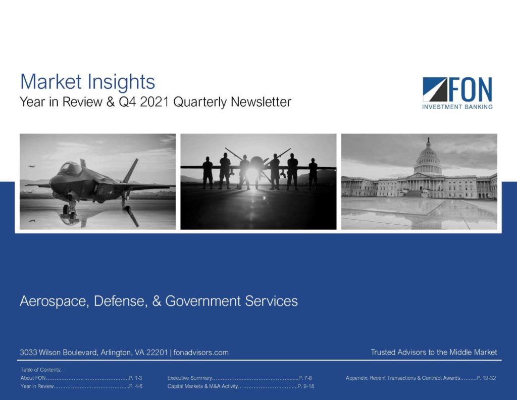 Market Insights Q4 2021 Newsletter cover